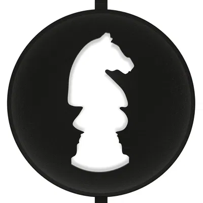 Golf - Stencil Bóng Golf (Insert) - Cờ Vua Knight