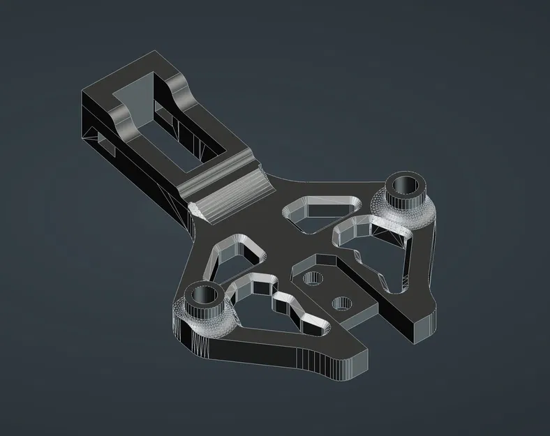 Ngàm gắn VZBot CNC Printhead cho EBB36 Gen 2 - Image 1