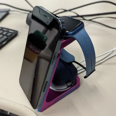 Đế sạc MagSafe iPhone + Watch + AirPods V3