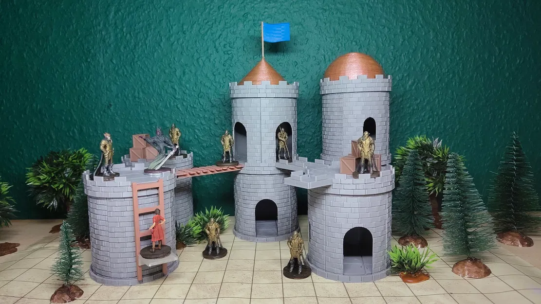 Hệ tháp modular flat pack cho DnD/TTRPG - Image 1