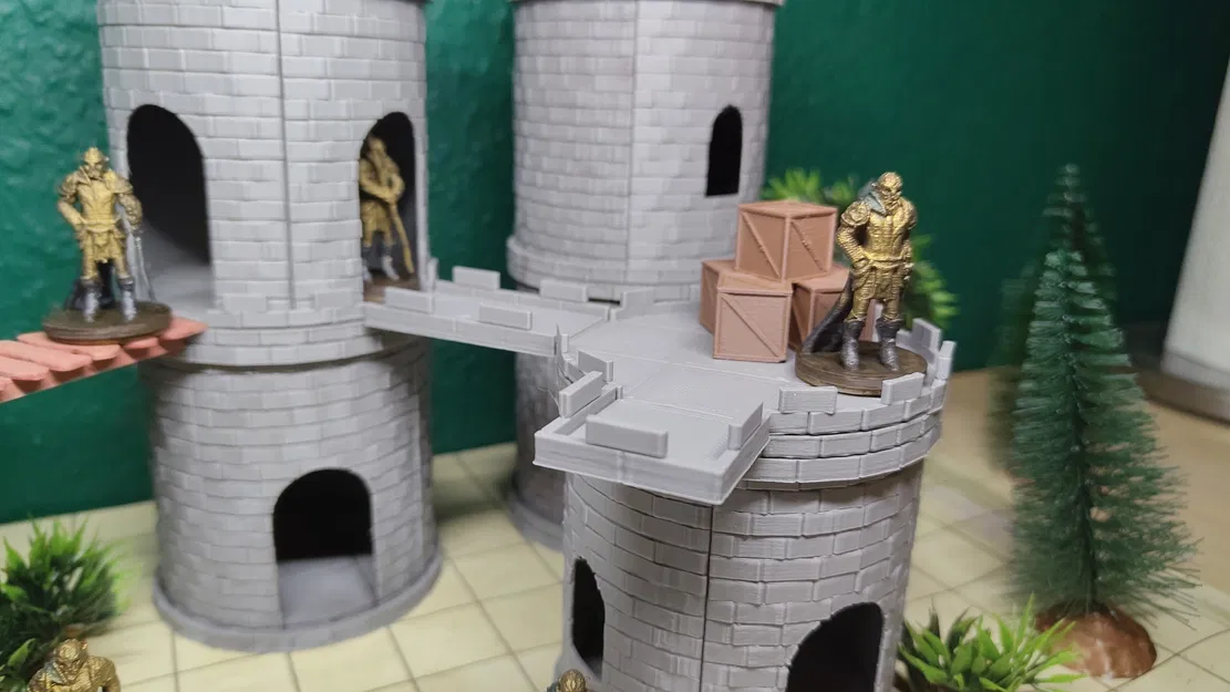 Hệ tháp modular flat pack cho DnD/TTRPG - Image 4
