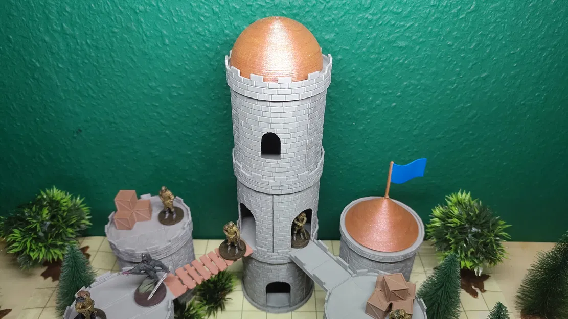 Hệ tháp modular flat pack cho DnD/TTRPG - Image 5