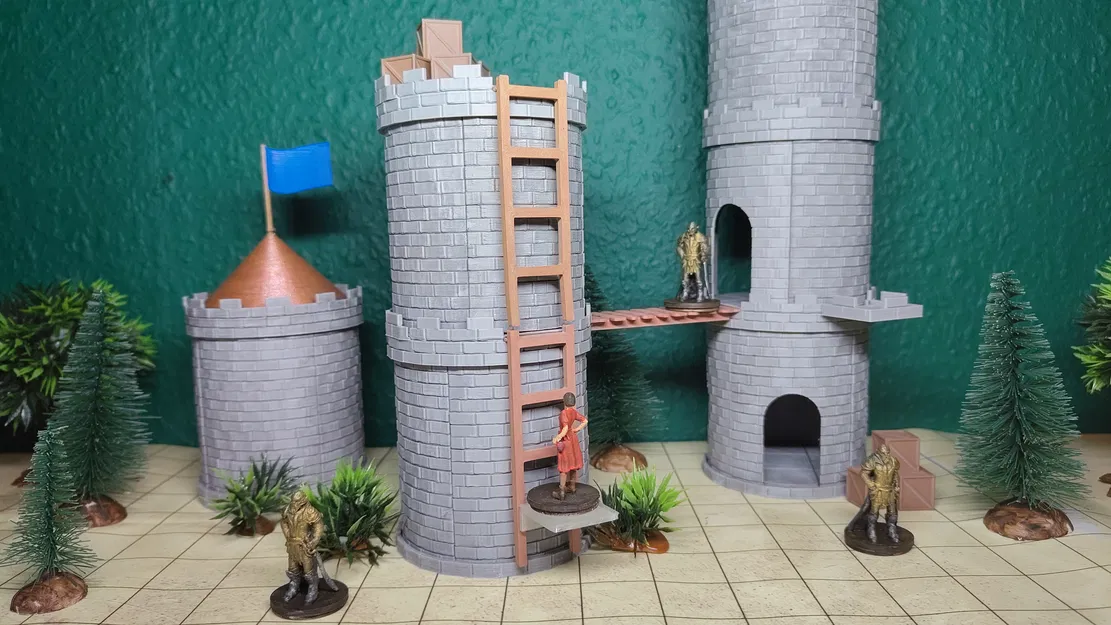Hệ tháp modular flat pack cho DnD/TTRPG - Image 6