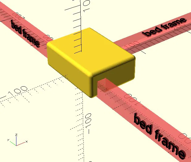 Sửa khung giường bị gãy (OpenSCAD) - Image 2