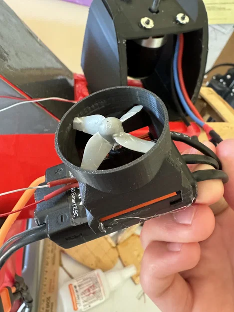 Giá đỡ quạt làm mát cho Avian 60A ESC - Image 1