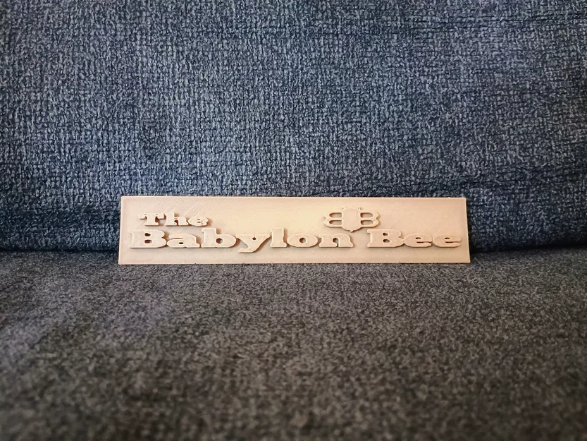 Logo Babylon Bee (dạng phẳng) - Image 3