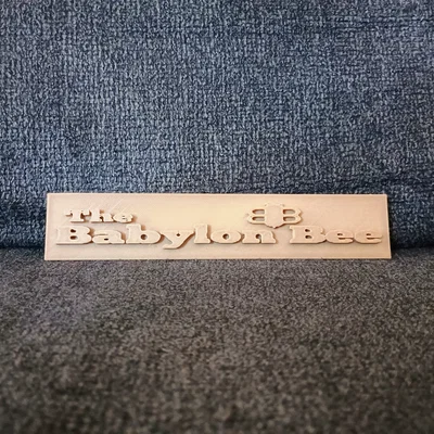 Logo Babylon Bee (dạng phẳng)