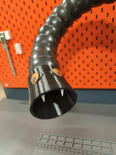 Đầu rắn cho ống hút khói (Fume extractor) 75mm - Image 1