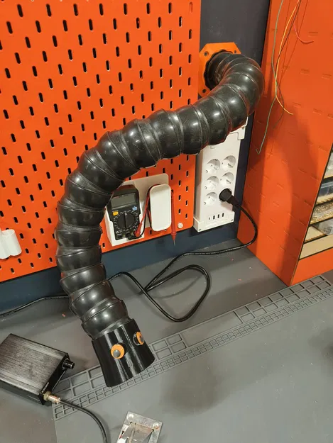 Đầu rắn cho ống hút khói (Fume extractor) 75mm - Image 2