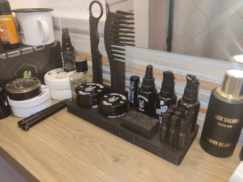 Khay sắp xếp mỹ phẩm phòng tắm ANGRY BEARDS - Image 4