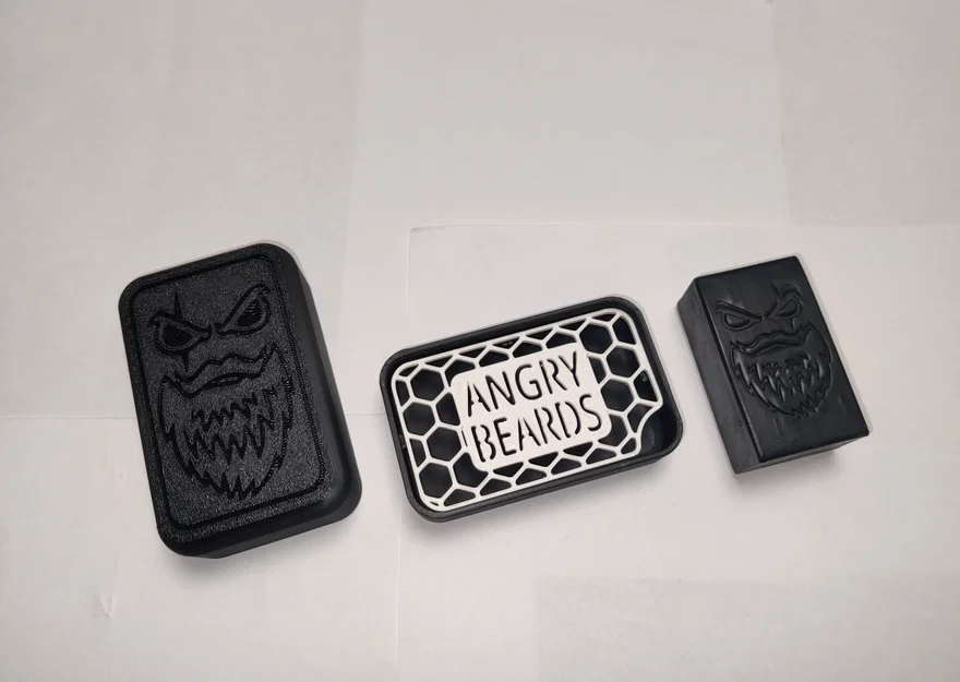 Hộp đựng xà phòng du lịch Angry Beards (travel soap case) - Image 1