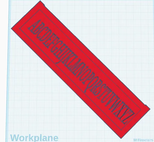 Khuôn tạo chữ cái (Letter Mold) - Image 1