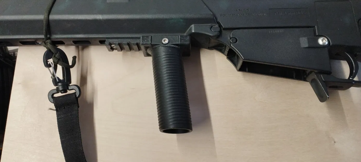 Tay cầm trước tròn cỡ lớn cho airsoft (parametric) - Image 1