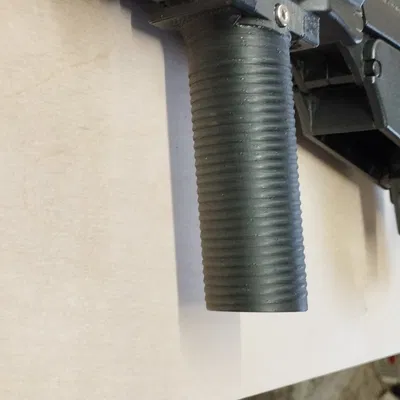 Tay cầm trước tròn cỡ lớn cho airsoft (parametric)