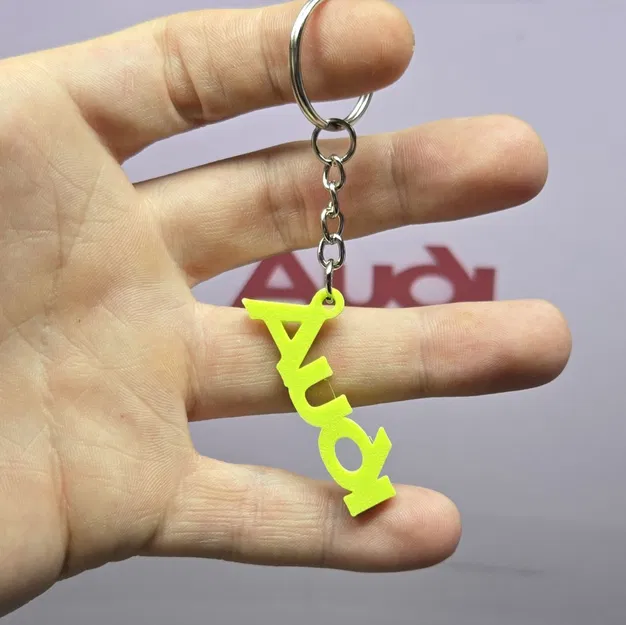 Móc khóa logo Audi - Image 3