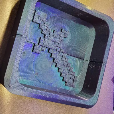 Khuôn xà phòng hình kiếm Minecraft