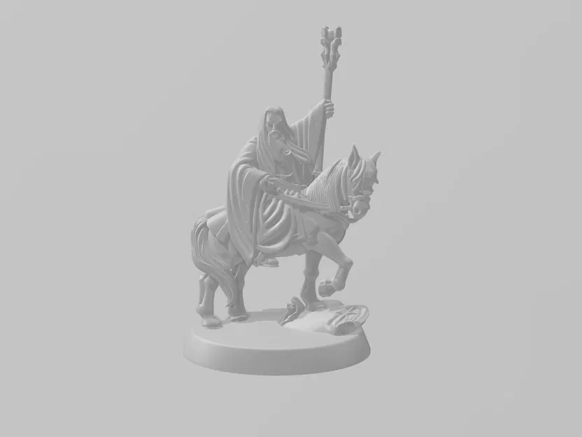 Saruman cưỡi ngựa - Image 3