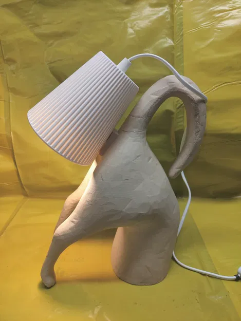 Đế mèo cho đèn IKEA SVALLET (Cat lamp IKEA) - Image 2