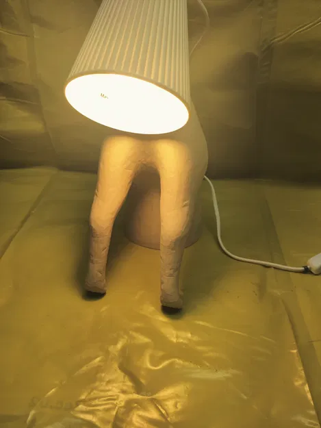 Đế mèo cho đèn IKEA SVALLET (Cat lamp IKEA) - Image 3