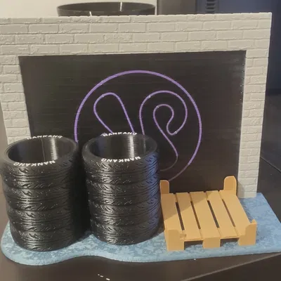 Khay cắm bút phong cách xưởng sửa xe