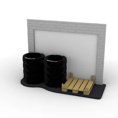 Khay cắm bút phong cách xưởng sửa xe