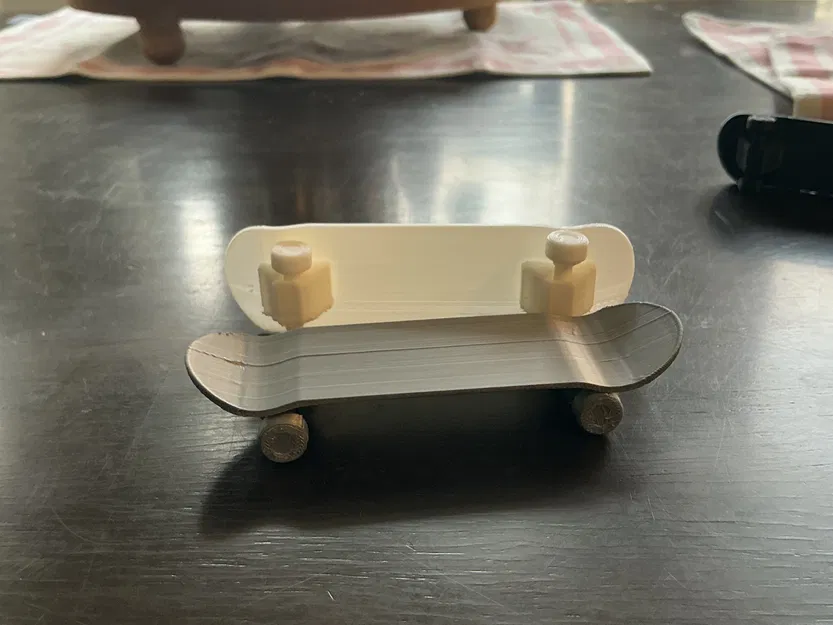 Finger Skateboard print-in-place (cỡ Tech Deck) in liền khối - Image 3