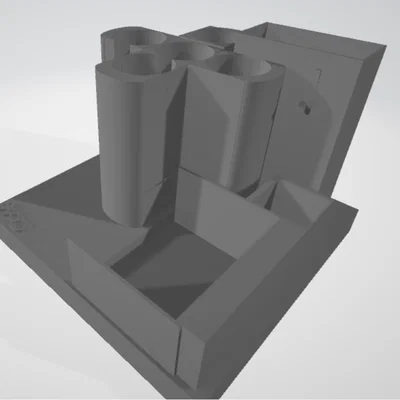 Expo Holder – Giá đỡ bút marker kèm chỗ để cục lau bảng