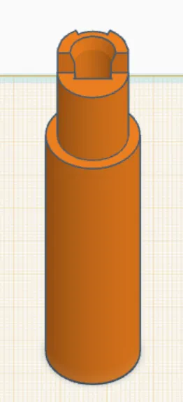 Rancilio Silvia – Chỉ phần stem của núm steam - Image 1