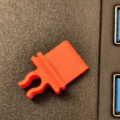 Nắp che bụi cổng USB kèm kẹp giữ dây sạc (USB Cover with Charging Cable Holder)