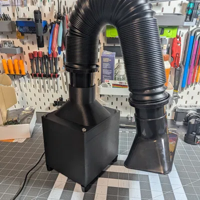 Bộ hút khói (Fume Extractor) 2 tầng HEPA + than hoạt tính