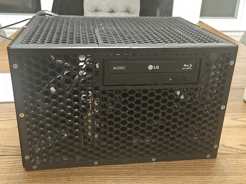Mod khay ổ quang 5.25" cho case Compact ATX (~18L) - Image 1