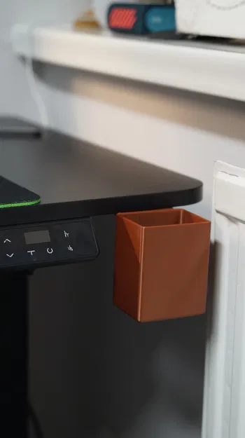 Thùng rác mini gắn cạnh bàn bằng nam châm - Image 2