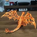 Charizard Elementale: Edizione Arte Voronoi - Thumbnail 4