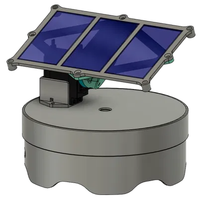 Dự án Sunflower Project (hệ cơ khí in 3D cho solar tracking)