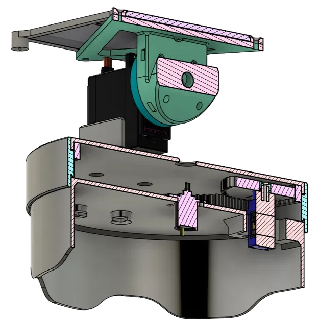 Dự án Sunflower Project (hệ cơ khí in 3D cho solar tracking) - Image 8