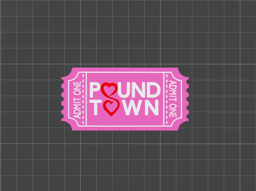Pound Town [Love Edition Ticket] – Vé Love Edition Valentine - Image 2