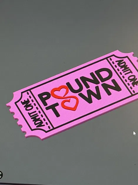 Vé Pound Town (Đã sửa lỗi thiếu layer) - Image 1