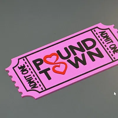 Vé Pound Town (Đã sửa lỗi thiếu layer)