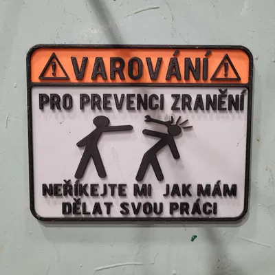Cedulka upozornění (Bảng cảnh báo) – bản remix
