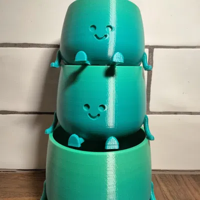 Chậu Hoa Mặt Cười (Happy Flower Pot)