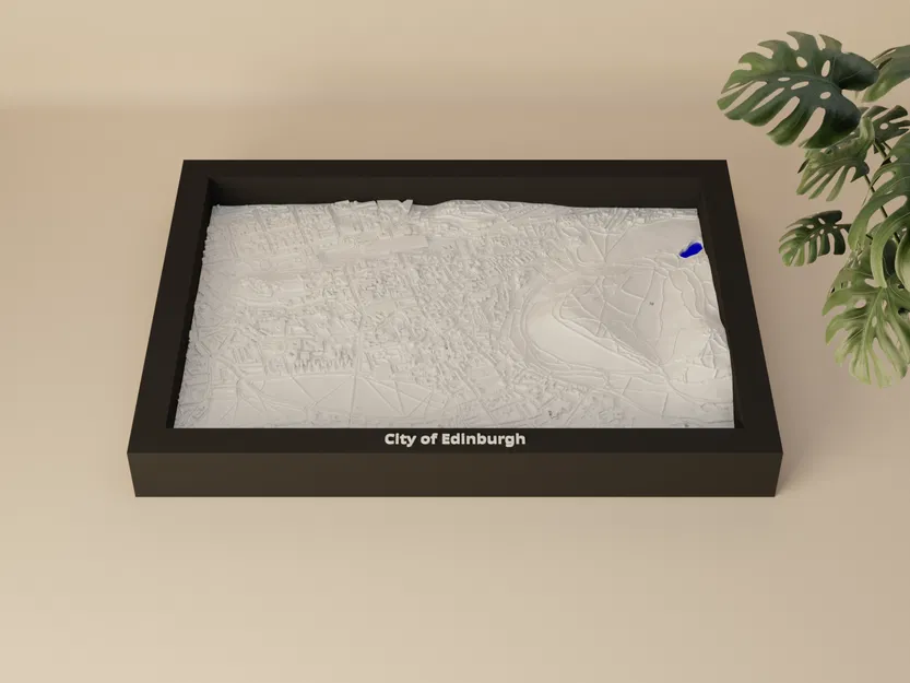 Edinburgh, Vương quốc Anh - Mô hình thu nhỏ 3D - Image 1