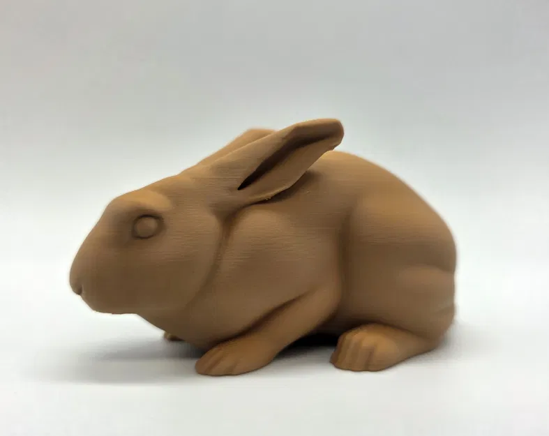 Thỏ Thật Tạo Dáng Cảnh Giác (Alert Realistic Rabbit) - Image 1