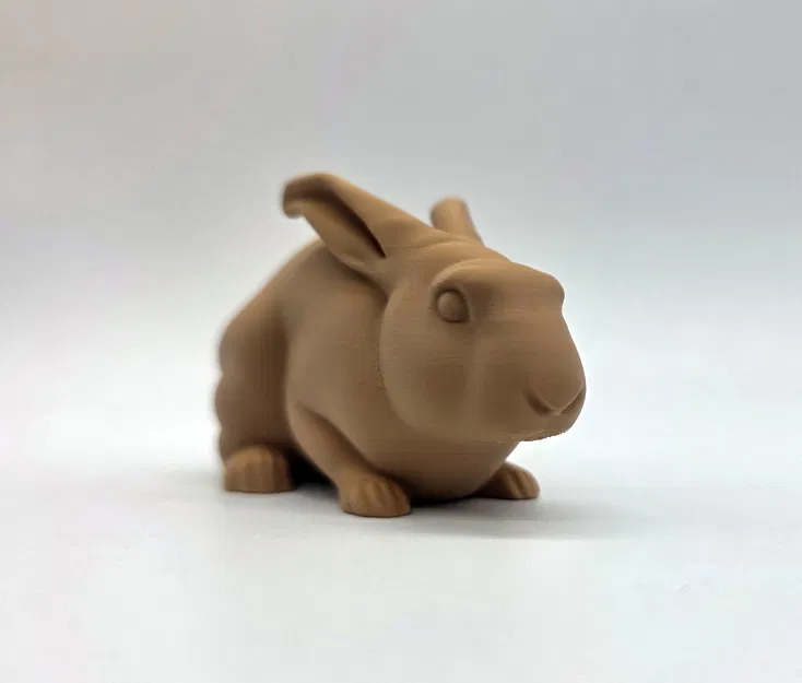 Thỏ Thật Tạo Dáng Cảnh Giác (Alert Realistic Rabbit) - Image 4