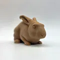 Thỏ Thật Tạo Dáng Cảnh Giác (Alert Realistic Rabbit) - Thumbnail 4