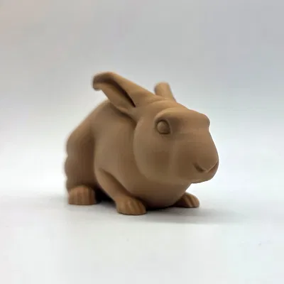 Thỏ Thật Tạo Dáng Cảnh Giác (Alert Realistic Rabbit)