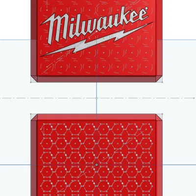 Hộp đựng 48 bit tua vít Milwaukee (nam châm)