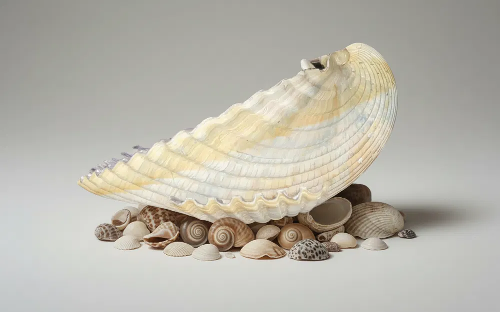 ClamShellwithBase (Vỏ sò kèm đế) - Image 2