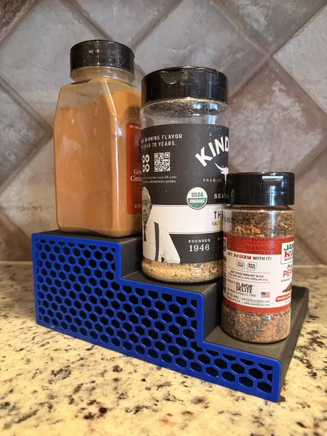 Bậc Thang Đựng Gia Vị + Hông Honeycomb Snap-in (Không Cần Supports) - Image 3