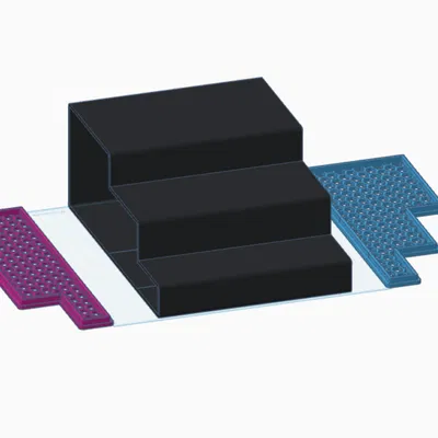 Bậc Thang Đựng Gia Vị + Hông Honeycomb Snap-in (Không Cần Supports)