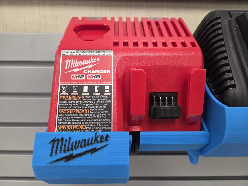 Đế/Gá sạc pin Milwaukee 48-59-1812 (Battery Charger Stand/Mount) - Image 1